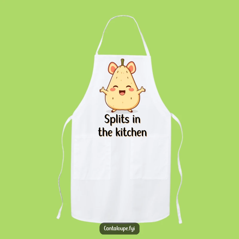 Funny Cantaloupe Split Apron - Cook with Flexibility and Fun