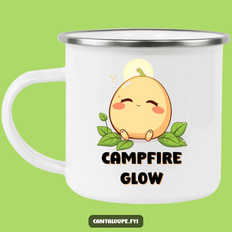 Funny Cantaloupe Camping Mug: Relax with Sunbeams and This Funny Gift