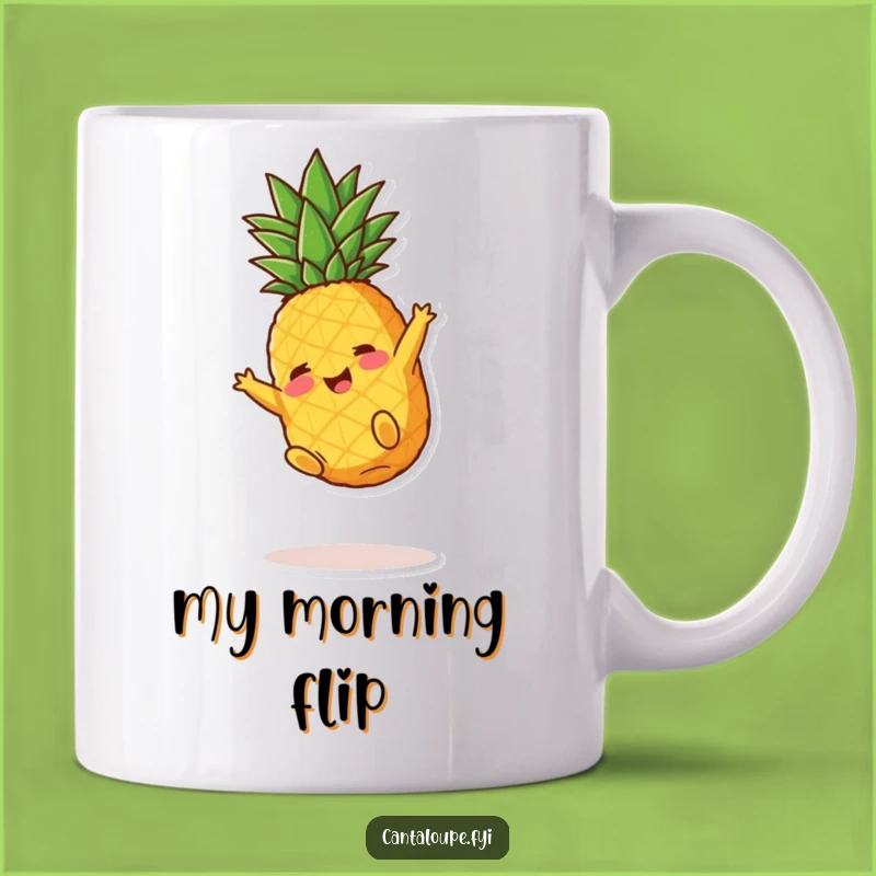 Funny Pineapple Sommelier Mug: Hilarious Fruity Character Gift for Coffee Lovers