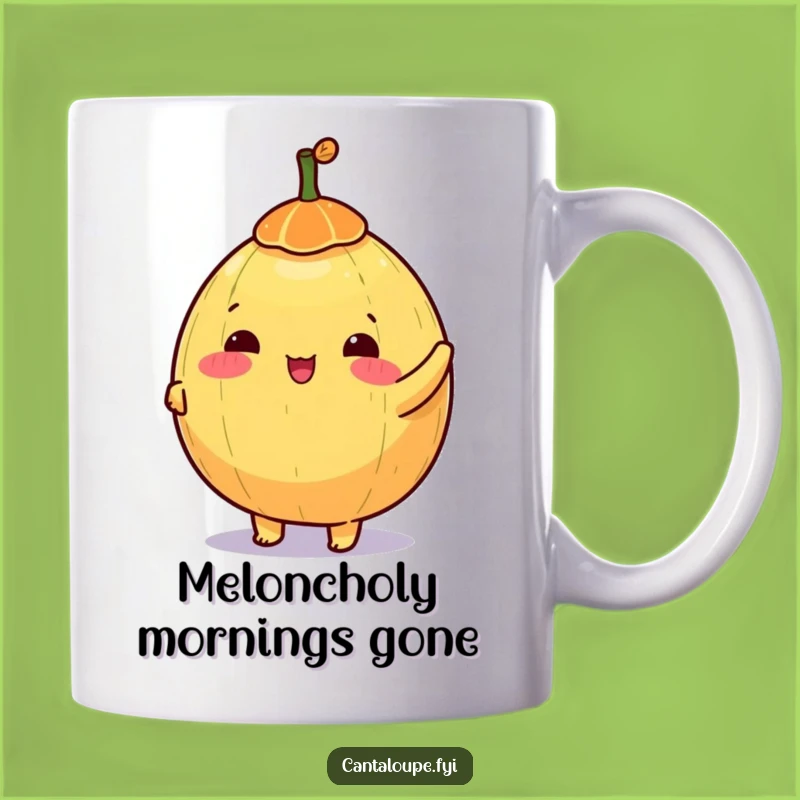 Funny Melon Top Mug: A Hilarious Gift for Playful Fun!