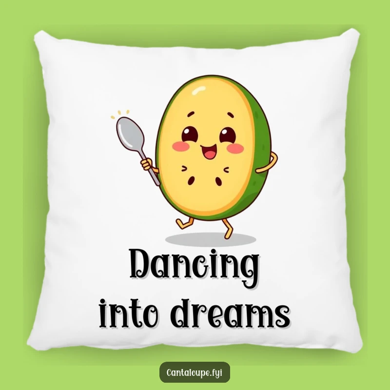 Funny Dancing Cantaloupe Pillow: Cuddle Up with This Hilarious Fruit Dancer