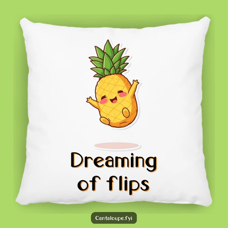 Funny Pineapple Plush Pillow: Cute Fruity Character Cushion, Cozy Funny Gift