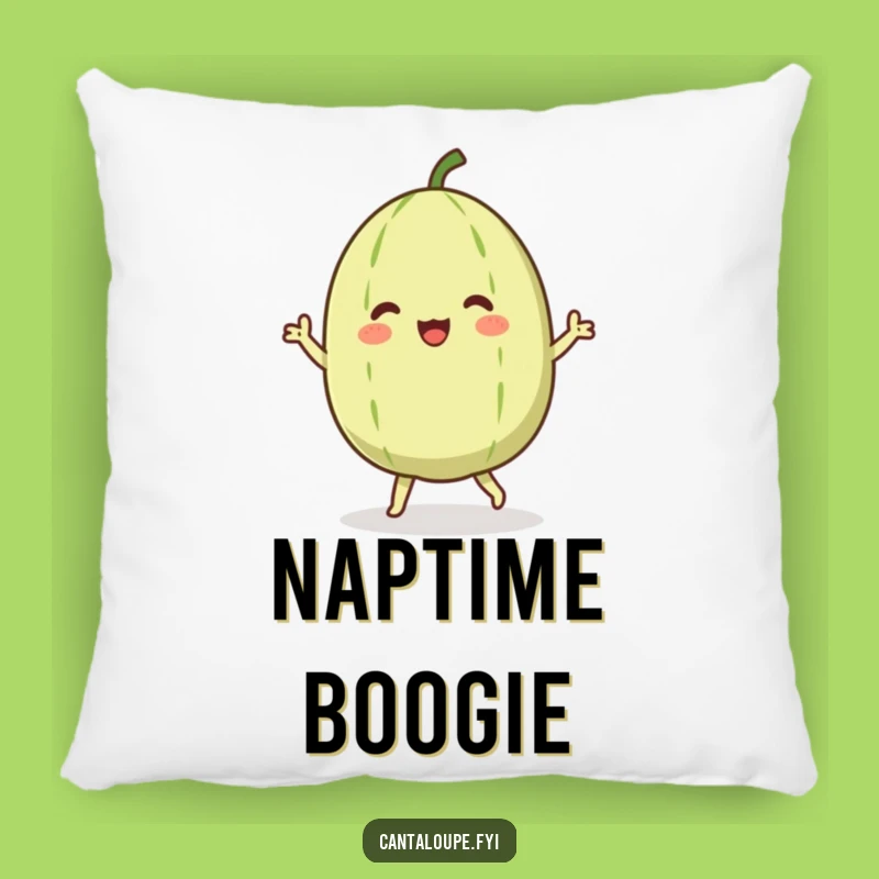 Funny Dancing Cantaloupe Pillow: Snuggle Up with a Hilarious Melon Friend