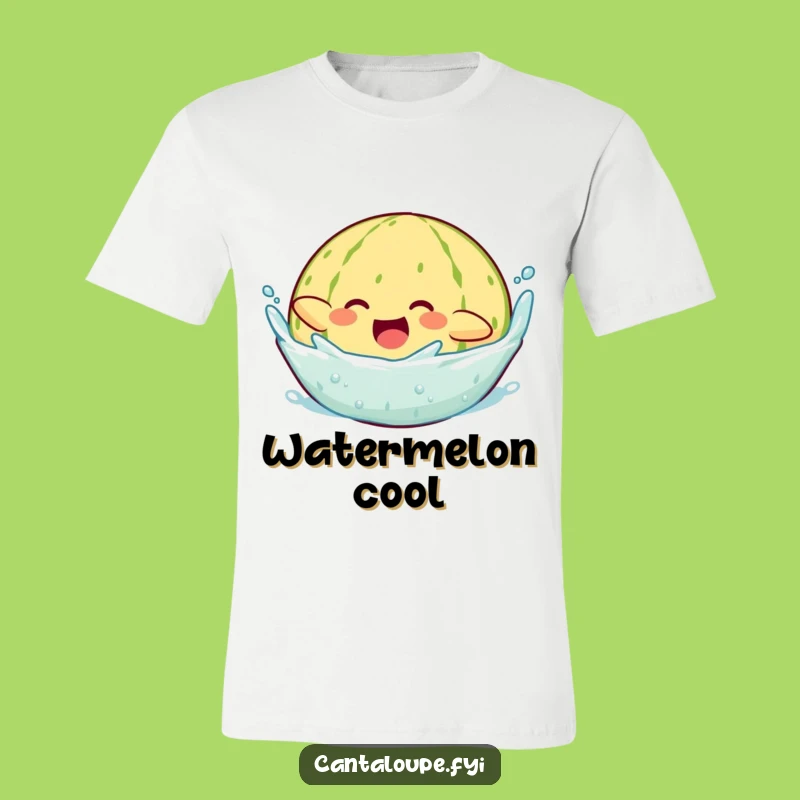 Funny Diving Cantaloupe T-Shirt: Make a Splash with This Hilarious Melon