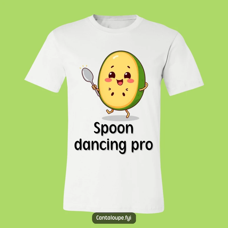 Funny Dancing Cantaloupe T-Shirt: Wearable Fun for Music Lovers and Foodies