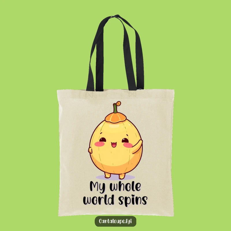 Funny Melon Top Tote Bag: Carry Your Fun with Humorous Style!